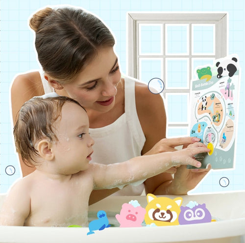 Bombas de Baño Naturales y Orgánicas para Niños (Set de 14 pz)