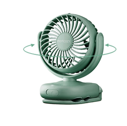 Ventilador Portátil con Trípode Flexible y Luz LED