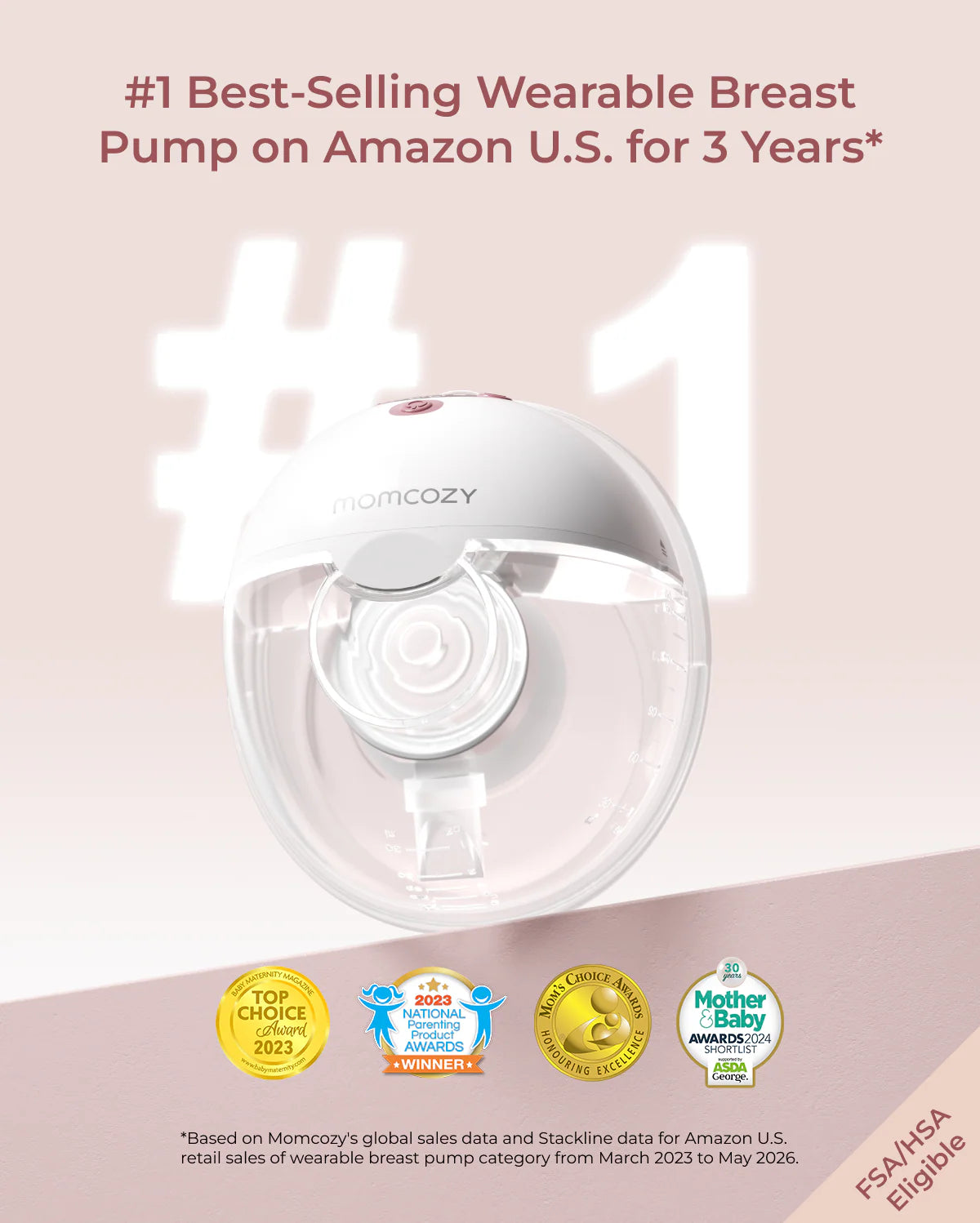Momcozy M5 - Extractor de Leche Manos Libres