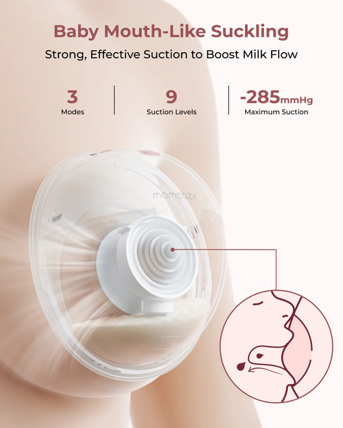 Momcozy M5 Smart – Extractor de Leche Portátil con Control desde la App