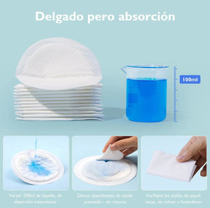 Almohadillas de Lactancia Desechables Ultrafinas