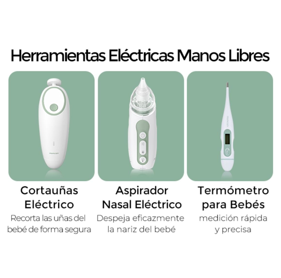 Baby Elite Kit Todo en Uno para Cuidado del Bebé