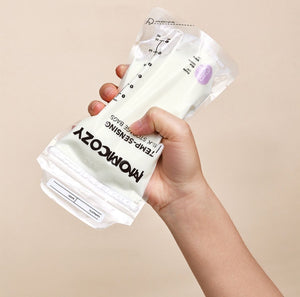 Bolsas de Almacenamiento de Leche Materna con Sensor de Temperatura y Doble Sellado