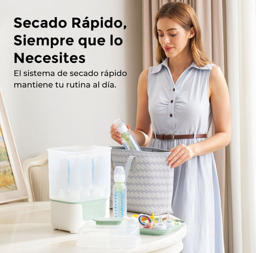 Mini Esterilizador y Secador de Biberones Momcozy BS04