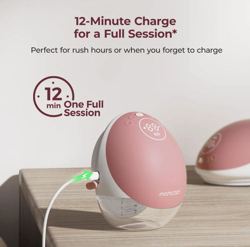 Extractor de Leche M9 Portátil Inteligente Momcozy con Control desde la App
