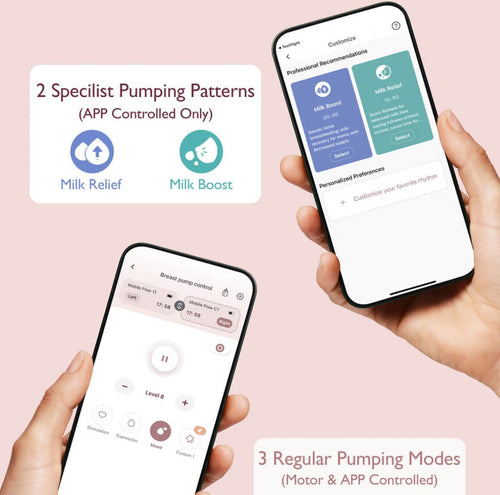 Extractor de Leche M9 Portátil Inteligente Momcozy con Control desde la App