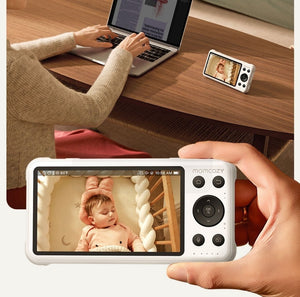 Monitor Inteligente para Bebé Momcozy con WiFi, App y Detección Inteligente