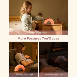 Máquina de Sonidos Inteligentes para Bebés DreamSync™Luz Arcoíris y Control por Aplicación
