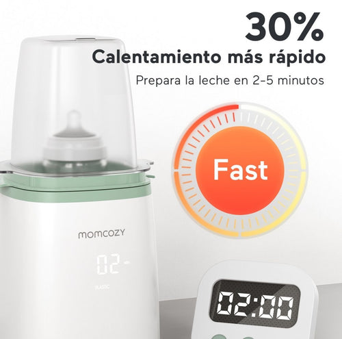 Calentador de Biberones Rápido 6 en 1