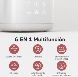 Calentador de Biberones Rápido 6 en 1