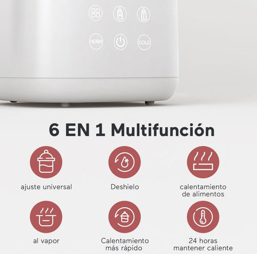 Calentador de Biberones Rápido 6 en 1